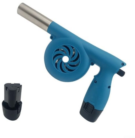 Souffleur électrique pour barbecue avec poignée ergonomique pour améliorer l'efficacité de l'allumage au charbon de bois