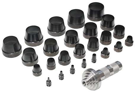 Mayhew Pro 66002 1/8-Inch to 2-Inch Imperial SAE Hollow Punch Set