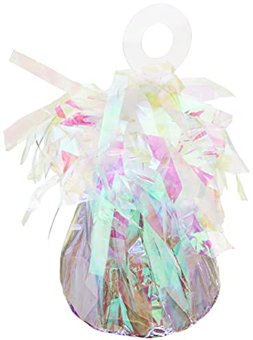 Amscan 991365-15 - Ballongewicht Kegel, 170 g, Höhe circa 10 cm, Folienballon, Heliumballon