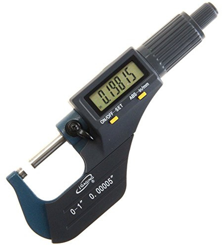 iGaging 0-1 Digital Electronic Micrometer w/Large Display Inch/Metric