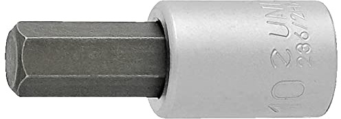 UNIOR Hexagonal Screwdriver Socket 3/8'' 5 236/2HX