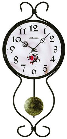 Zeit.punkt 17/469 Wanduhr Antik Optik Metall Klassisch