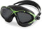 Cressi Planet Crystal Silikon-Schwimmbrille, Schwarz/Grün, getönte Gläser