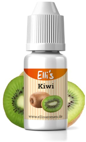 Ellis Aromen Kiwi NATURIDENTISCHES Lebensmittelaroma | Für Speisen & Getränke | 10 ml