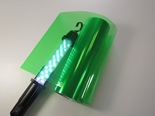 Könighaus (3,85€/m2) Scheinwerfer Tönungsfolie Grün (Rückleuchten Blinker Nebelleuchten) 200 x 30 cm