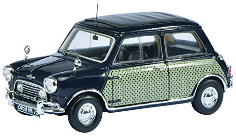 Schuco 450898600 - Mini Cooper 1:43, blau/beige
