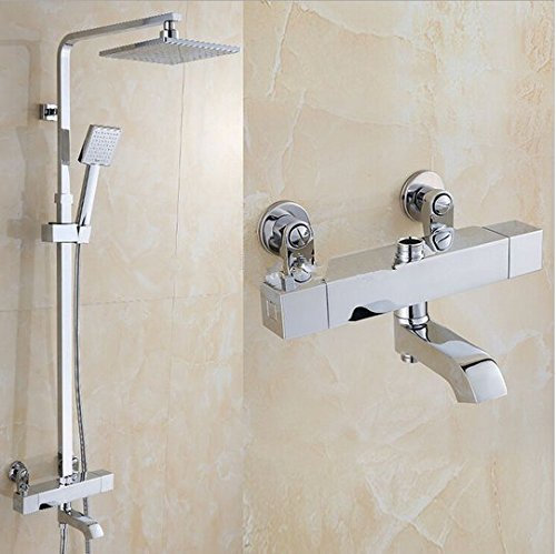 Gowe Laiton Mitigeur thermostatique précipitations Ensemble de douche