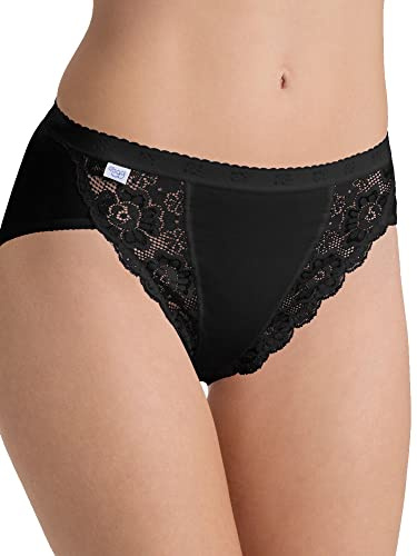 Sloggi Women's Chic Tai Brief Size 14 pack of 4 - Black