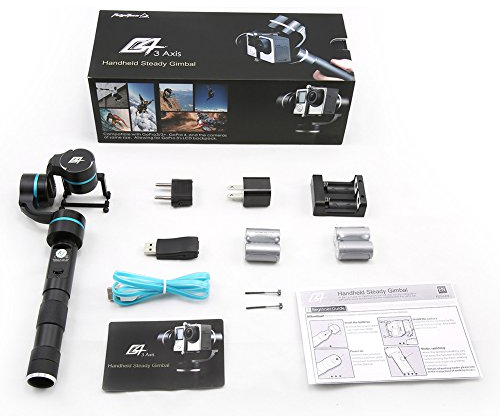 Neewer® Feiyu G4 3-Achsen Hand Gimbal PTZ Kamera Halterung für Gopro 3.4 + / 3 und andere Sport-Kameras von ähnlicher Größe