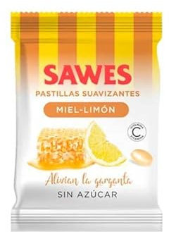 CARAMELOS SAWES MIEL - LIMON S/AZ BOLSA PARA2