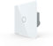 LIVOLO UE Estándar 1Gang interruptor de la luz de la pantalla táctil de 2 maneras con el indicador del LED interruptor de cristal cristalino de lujo,VL-C701S-11-A