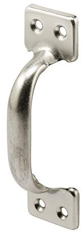 Prime-Line F 2876 Sollevatore per Finestra in Legno, 3-1/4. Distanza tra Il Centro dei Fori, Struttura in Acciaio Stampato, Finitura in Nichel Satinato