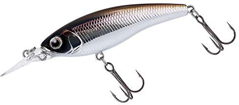 Daiwa Wobbler Steez Shad 60SP-SR Wakasagi, Länge 6cm, Gewicht 6,3g, 1 Stück, Barschangel, Fischhaken