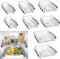 Froadp 2 Piezas Cocina Estante Cajón Telescópico Dormitorio Extensible Cajón Gabinete Cajón Estantes y Soportes (60cm)
