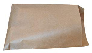 Papiertüten klein BRAUN natur Kraftpapier 12 x 18 cm - verschiedene Mengen (200 Stück)