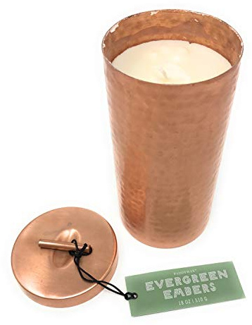 Paddywax Patina Range 18oz Candle - Evergreen Embers