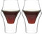 KRUVE EQ Excite 150ml Handmade Double Wall Coffee Cups, Espresso Cups, and Glass Cups Set of 2 - Heat-Resistant Borosilicate Coffee Mugs, Perfect for Enhancing Aroma and Flavor, Dishwasher Safe
