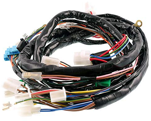 2EXTREME Kabelbaum passend für Yamaha Aerox & MBK Nitro (ab 2004) – für Modelle mit manuellem Choke – Ersatz-Kabelstrang mit passgenauen Steckverbindungen