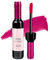 ZMKY Lip Stain Langlebig, 6 Farben Wein Lippenstift, Wasserdichtes Mattes Lippenstift Set, Antihaft Tasse Weinflasche Lipgloss für 2021 Weihnachten Valentinstag Geburtstagsgeschenk, 1 Stück