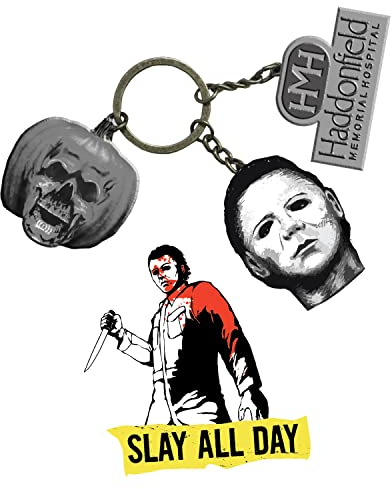 Factory Entertainment Halloween 2 Collector Home System Keychain and Pin Set