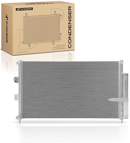A-Premium Air Conditioning A/C Condenser Compatible with 2006-2011 Honda Civic & 2006-2011 Acura CSX, Sedan