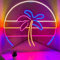 DAKABUKA Sunset&Sea LED Neon Signs Palm Tree Neon Lights For Bedroom Decoration Cool Wall Decor For Living Room Boy's Girls Room USB Powered(12 * 12)