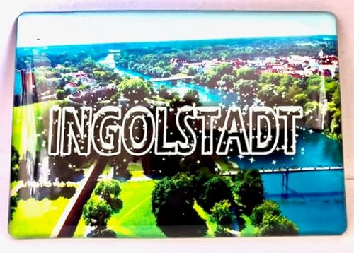 Ingolstadt Magnet Deutschland Germany Ingolstadt Kühlschrankmagnet Souvenir Reiseandenken Fridge Magnet