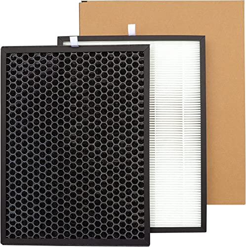 LRFDRESS FY1413/40 Activated Carbon Filter & FY1410/40 HEPA Filter Compatible with Phillips Air Purifier Series 1000 1000i AC1214 AC1215 AC1217 AC2729 replacement of the air purifier filter