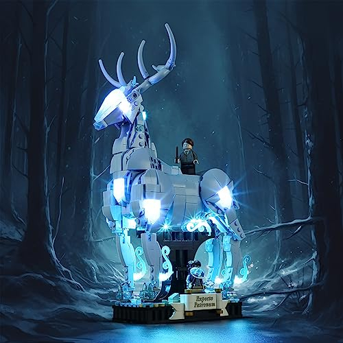 LIGHTAILING Led Licht für Lego- 76414 Expecto Patronum – Beleuchtungsset Kompatibel Mit Lego Modell (Modell Set Nicht Enthalten)