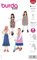 Burda Schnittmuster, 9238, Kleid [Kinder, Gr. 104-146], Level 1 super easy