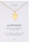 LUUK LIFESTYLE Kette mit Erdbeeren Anhänger, Schmuckgeschenk, filigrane Damen Halskette aus robustem Edelstahl, wasserfest & langlebig, gold