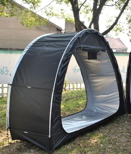 Fahrradgarage für 2 Fahrräder, Outdoor Fahrradzelt wasserdicht Fahrrad Aufbewahrung Camping Gartenzelt, Außen-Fahrradabdeckungen für Motorrad EU-DCZP