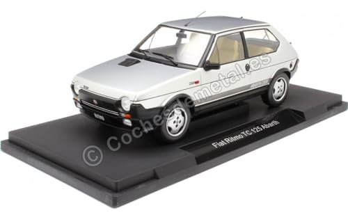 Kompatibel mit 1981 FIAT Ritmo TC 125 Abarth 2000 (Seat Ritmo) Silber 1:18 MC Group 18417