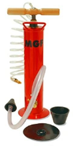 GASFRIGO- Pompa Disostruente Manuale MGF, Pressione 8 Bar, Capacità 3,1 Litri, Colore Rosso