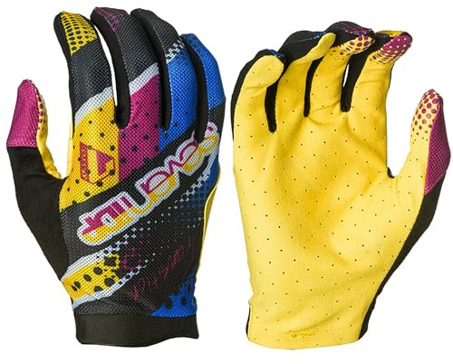 Seven iDP 7iDP Youth Transition Full Finger MTB Cycling Gloves (80's Reflex, Youth Small)