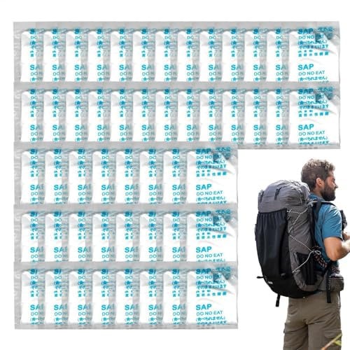 Bohany Urine Absorbent Powder,Individual Packed Toilet Absorbent Gel Powder,Portable Toilet Coagulant,Multifunctional Camping Gel, Absorbent Crystals For Camping,Fishing,Traveling