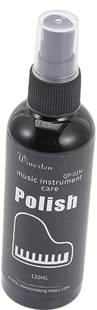 Operitacx Praktischer Klavier Instrumentenreiniger Universelles Reinigungsset für Gitarre Violine Ukulele Hochwertige Polierflüssigkeit zur Kratzerreparatur Pflege Leicht Einfach zu Lagern