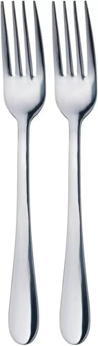 Stainless Steel Dessert Forks, 15cm, Polished Finish, Set of 6