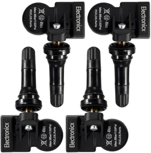 Electronicx 4X RDKS Sensor für Toyota Yaris Cross 2021-2025 vorprogrammiert 433MHz TPMS Reifendrucksensor Ersatz Alufelgen Stahlfelgen 4er Set