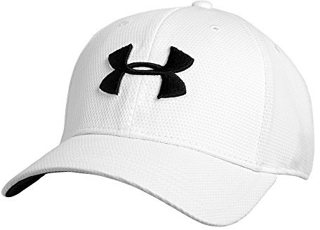 Under Armour Men's Blitzing II Curved Brim Cap - White, Medium/Large