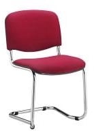 BESUCHERSTUHL BORDEAUX 2ER (ISO SWING CHROM C29)