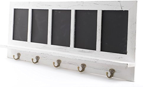 Kleiderhaken Wandhaken Garderobehaken mit Memoboard Handtuchhalter Wandgarderobe Landhausstil