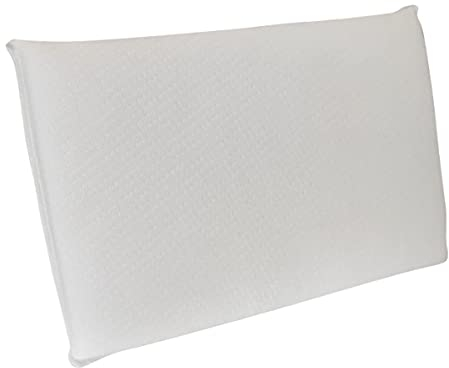 Lait Baby Oreiller Ultra Fresh pour Berceau Anti-acarien et Anti-étouffement, Respirant et Ne retient pas l'humidité, Hygiénique, Antifongique et Antibactérien, Blanc 20 x 30 cm, 1 pièce