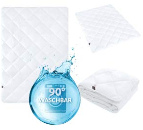 sei Design Mikrofaser Sommer-Bettdecke 155x200 | Kochfest, speziell für Allergiker und häufiges Waschen geeignet | Schadstoffgeprüft