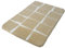 Meusch Badteppich Carat, Polyarcyl, Sand beige, 90 x 60 x 2 cm