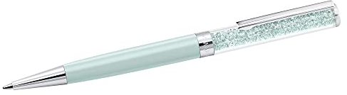 Swarovski Penna a sfera Crystalline, Verde, Cromato