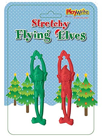 Playwrite Pack of 2 Stretchy Flying Elves
