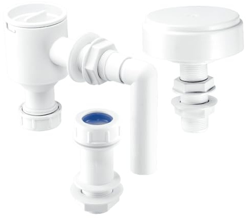 McAlpine BL30-3/4 by Law 30 Complete Kit: Sink Waste Pipe Fittings & 3 Inch Traps