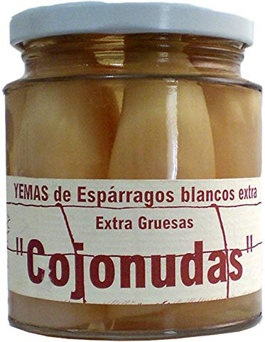 Yemas Cojonudas de Espárragos Blancos Extra Camparola Producto de España P.neto 185g. Navarra (Pack 3 uds)