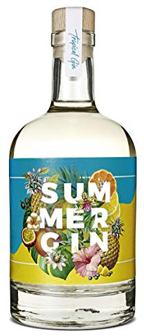 Wajos Summer Gin 42% vol. 500ml Gin Flasche – Fruchtiger Gin für Gin Tonic & Cocktails – Perfektes Gin Geschenkset